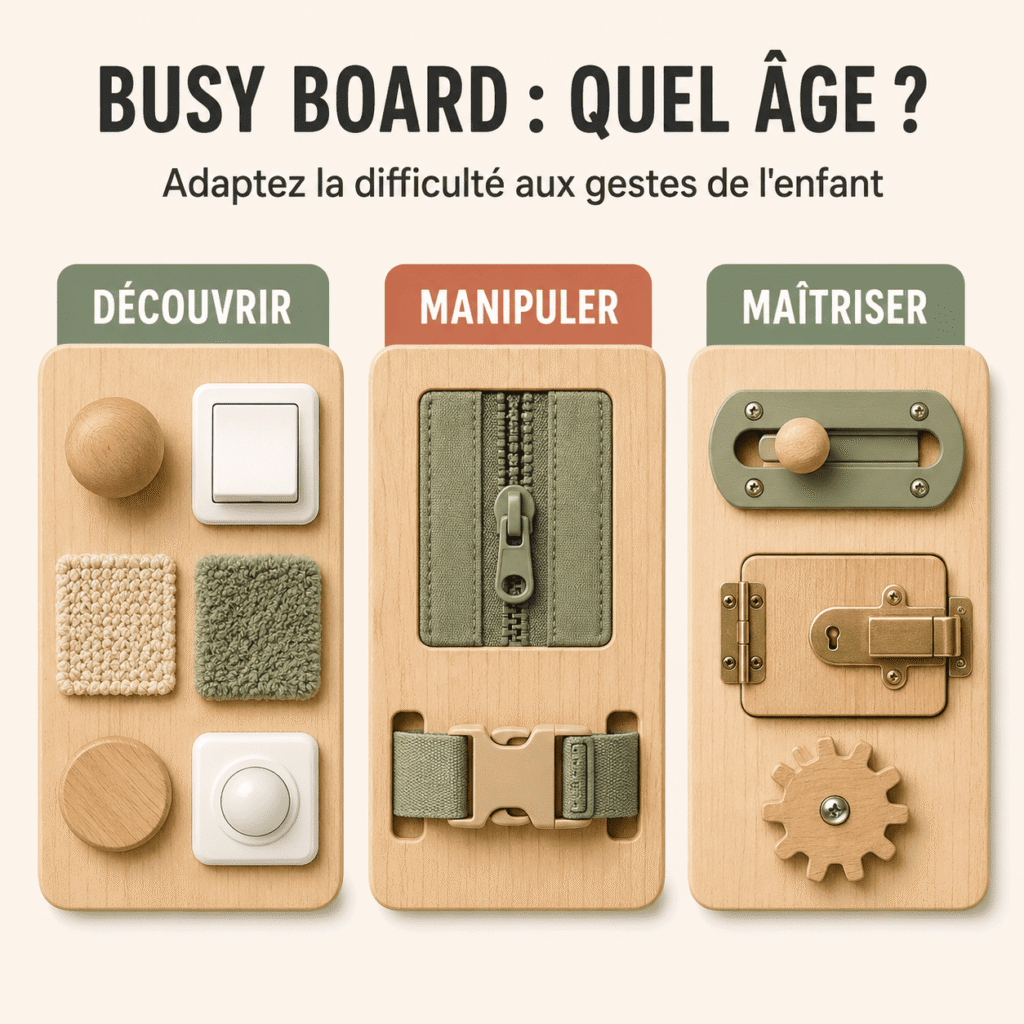 Busy-board-Montessori-selon-lage