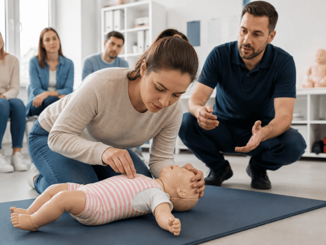 Formation premiers secours bébé : pourquoi et comment se former ?