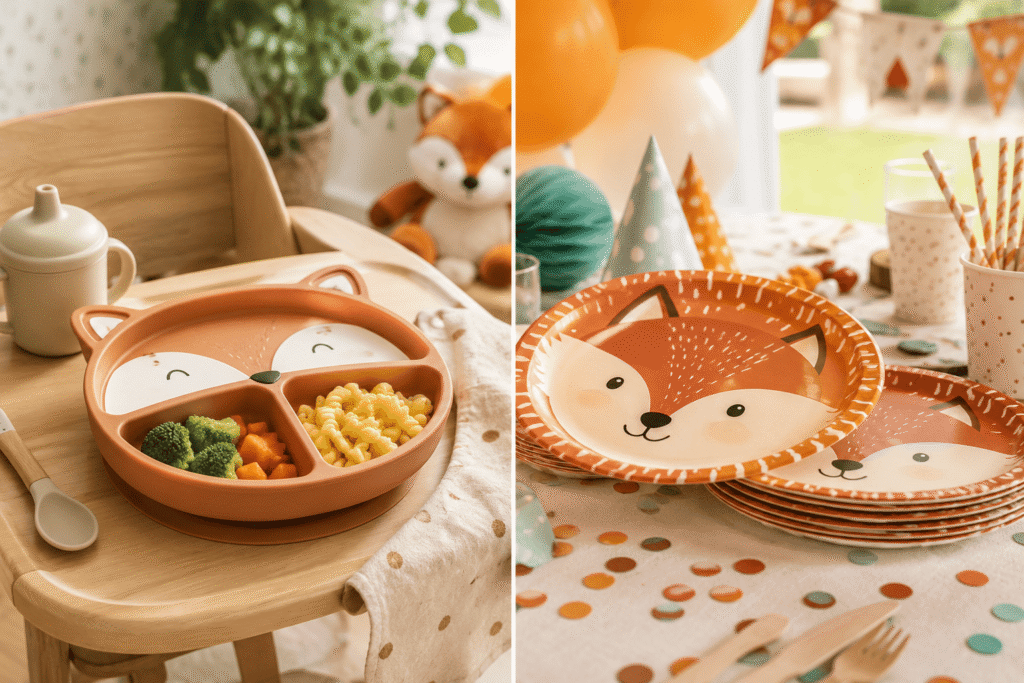 assiette renard
