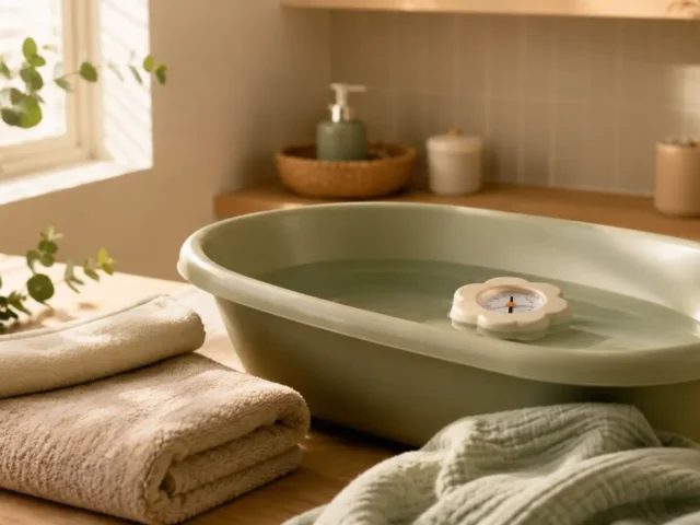 Hygiène et soins de bébé : bain, siège et bons gestes au quotidien