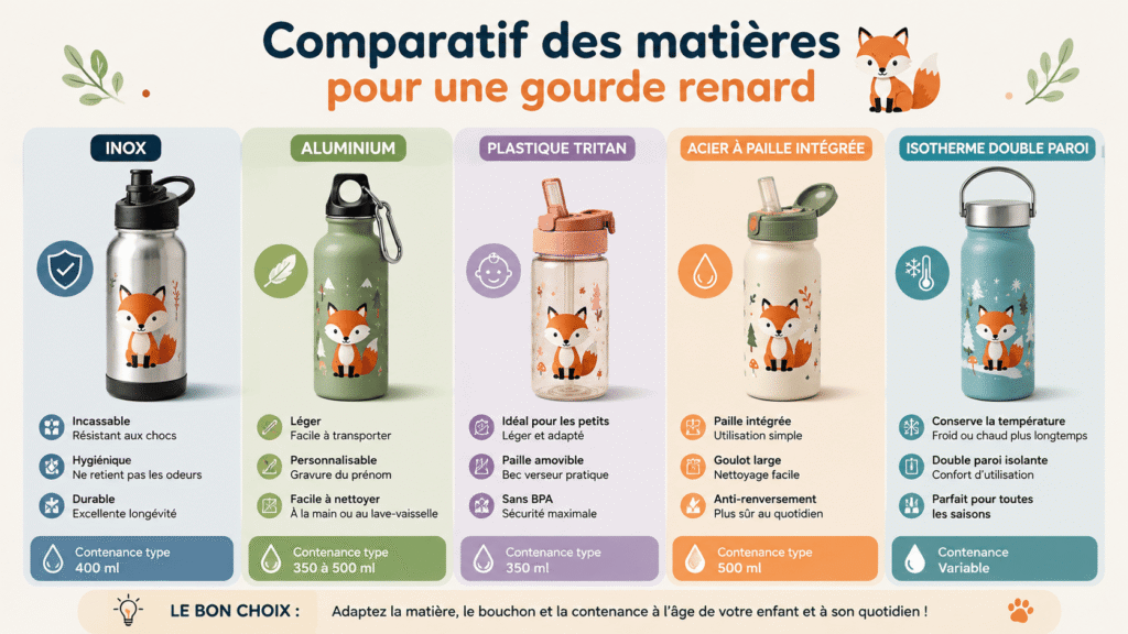comparatif gourde