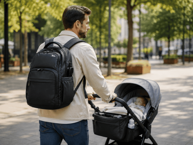 Sac à langer papa : le sac à dos qui change enfin la donne