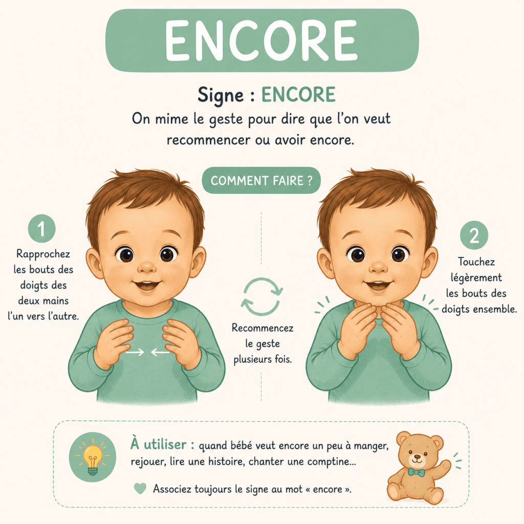 encore en langage bebe