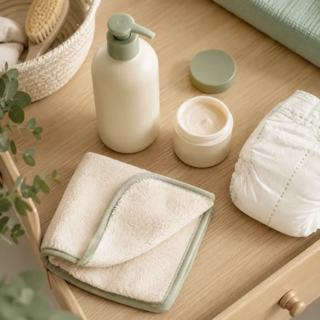 hygiène et soins de bébé