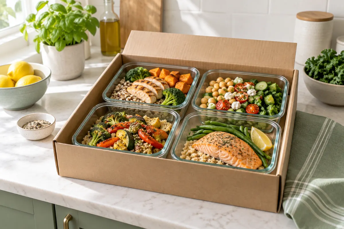Box de repas équilibrés pour femme enceinte